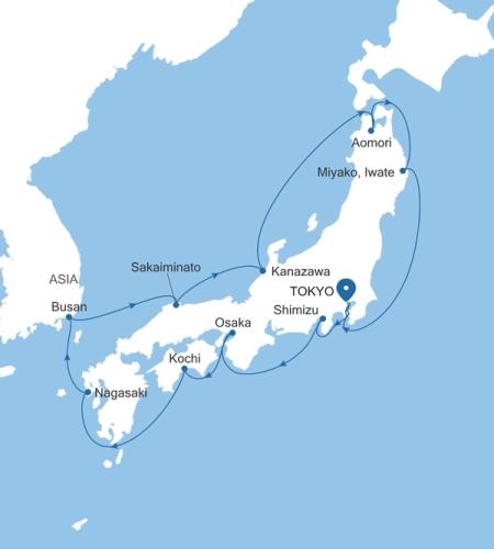 Tokyo to Tokyo
