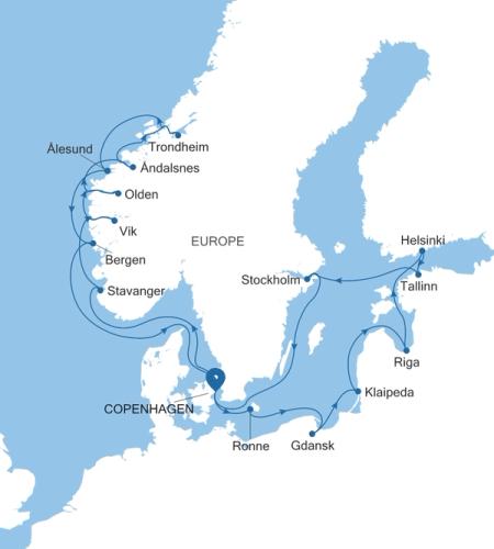 Copenhagen nach Copenhagen