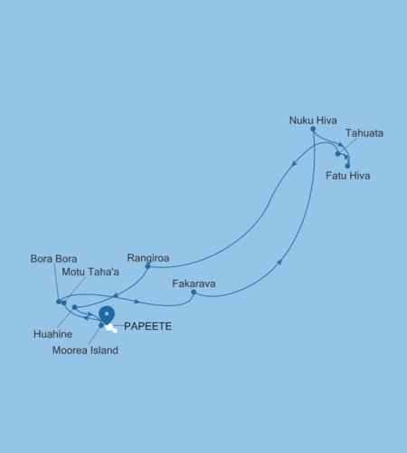 Papeete (Tahiti) nach Papeete (Tahiti)