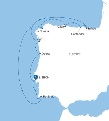 Lisbon to Lisbon