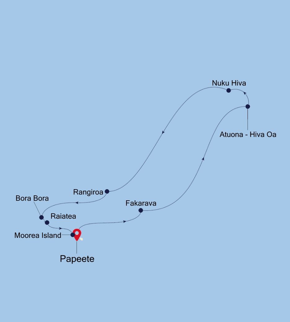 Cruise From Papeete (Tahiti) To Papeete (Tahiti) - SS250302011 | Silversea