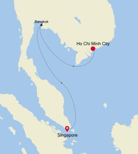 Ho Chi Minh City nach Singapore