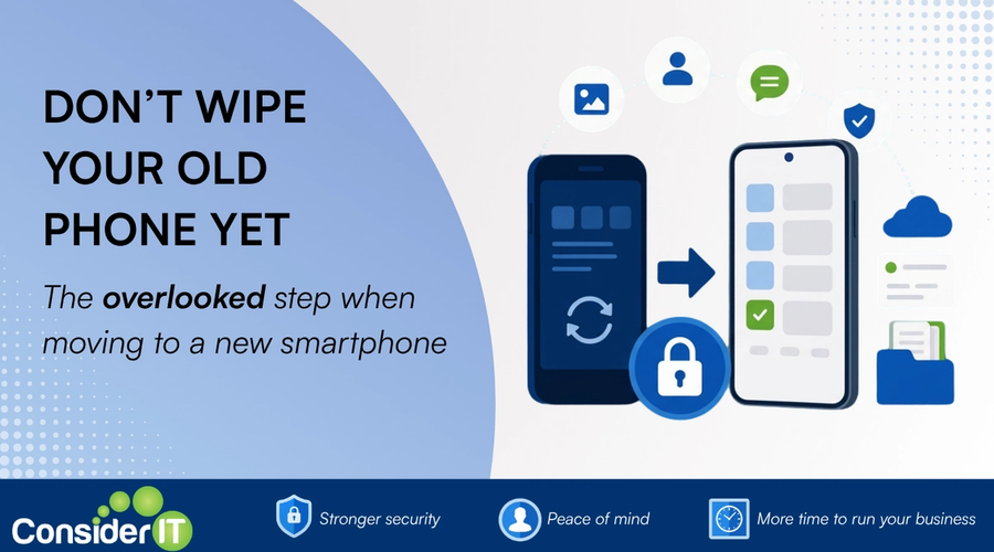 Don't Wipe Your Old Phone Yet: The Overlooked Step When Moving to a New Smartphone