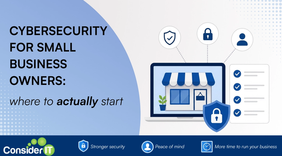 Cybersecurity for small business owners: where to actually start