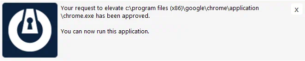 Approved Elevation Request
