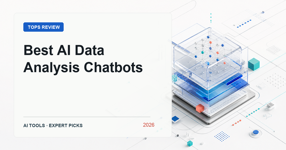 6 Best AI Data Analysis Chatbots in 2026: Top Tools Reviewed - Tops Review 2026