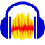 Logo for Audacity