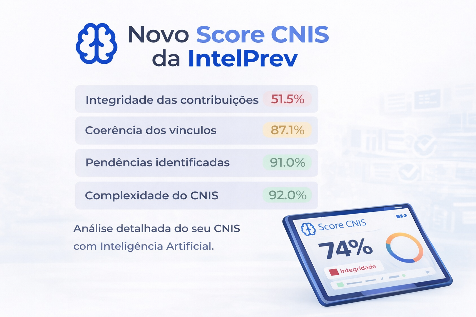 Score CNIS: como aumentar a conversão de clientes no planejamento previdenciário