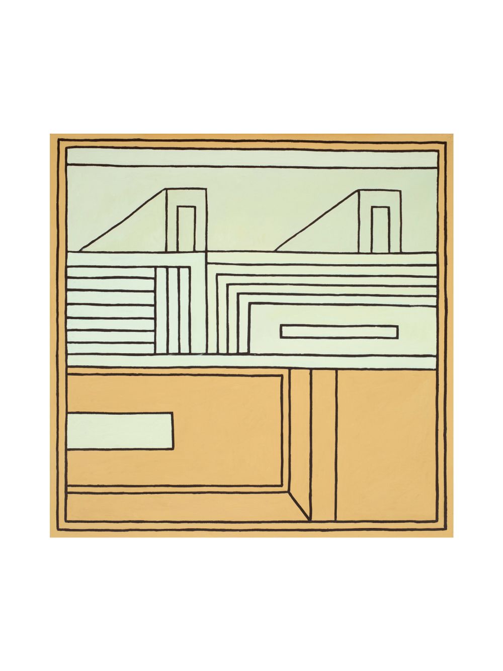 Nathalie du Pasquier, oil on canvas,
100x150cm, 2024-2026. Photo: © Alice Fiorilli