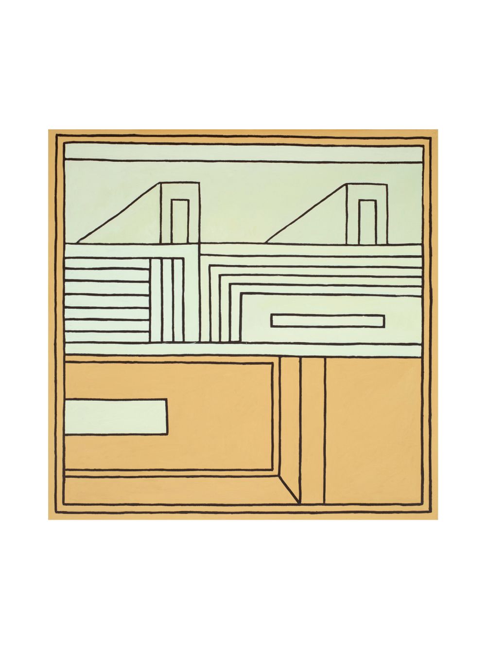Nathalie du Pasquier, oil on canvas,
100x150cm, 2024-2026. Photo: © Alice Fiorilli