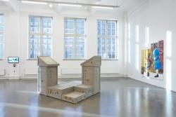 Installationsansicht: Politics of Love, Kunsthaus Hamburg 2024/25, Foto: Antje Sauer