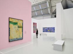 Ausstellungsansicht »Huguette Caland: A Life in a Few Lines« © Deichtorhallen Hamburg, Foto: Henning Rogge