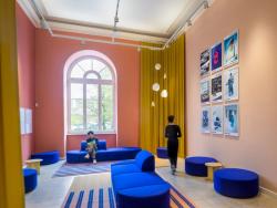 Foyeransicht Museum für Kunst und Gewerbe Hamburg, Foto: Henning Rogge, Gestaltung: Studio Besau-Marguerre