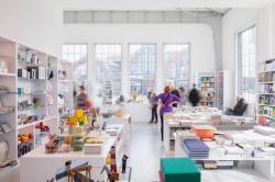 Buchhandlung, Halle für aktuelle Kunst, Foto: Henning Rogge