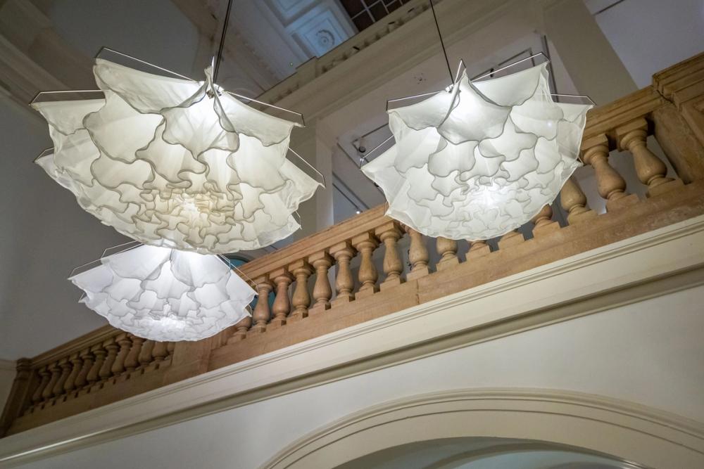 DRIFT, Shylight, Choreografierte Lichtinstallation, Foto: Henning Rogge