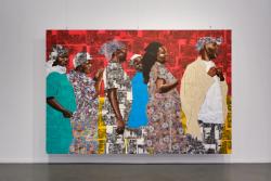 Nicholas Odhiambo Mboya, In Trail Pursuit IV, 2025, Courtesy der Künstler, Foto: Antje Sauer