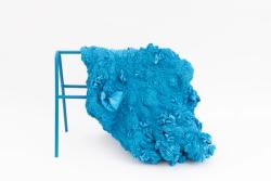 Hanne Friis, Impulse (cyan), 2021–22, Foto: Øystein Thorvaldsen, © Hanne Friis & Galerie Maria Wettergren