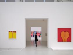 Ausstellungsansicht »Huguette Caland: A Life in a Few Lines« © Deichtorhallen Hamburg, Foto: Henning Rogge