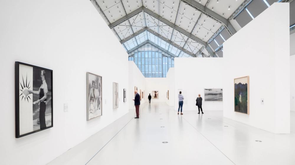 Ausstellungsansicht »Die jungen Jahre der alten Meister«, 2019 © Deichtorhallen Hamburg, Foto: Henning Rogge
