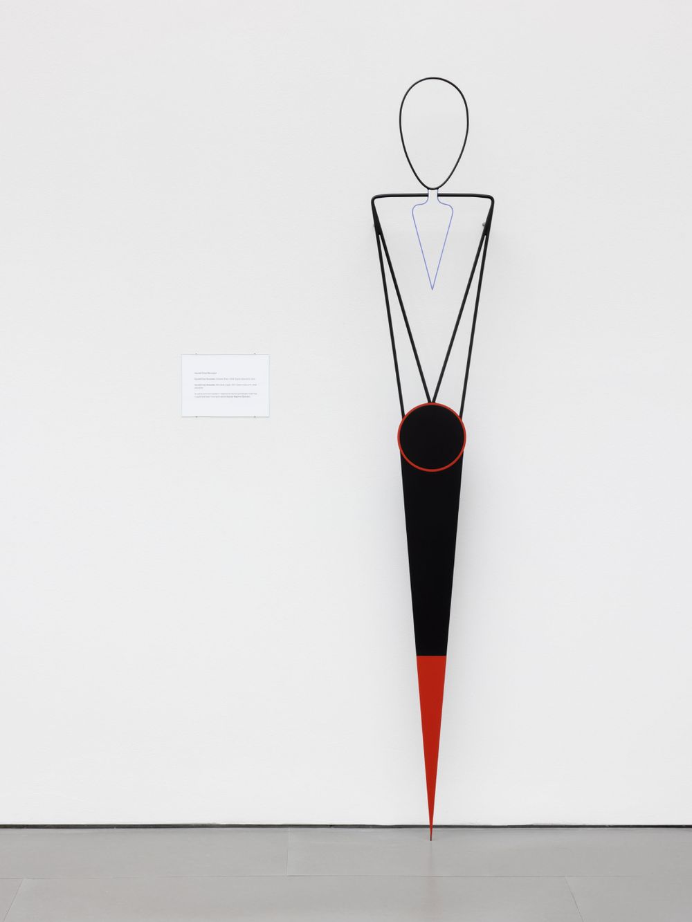 Iman Issa, Man by Clock, 2024
Courtesy of the artist and carlier | gebauer,
Berlin / Madrid, Photo: © Andrea Rossetti
