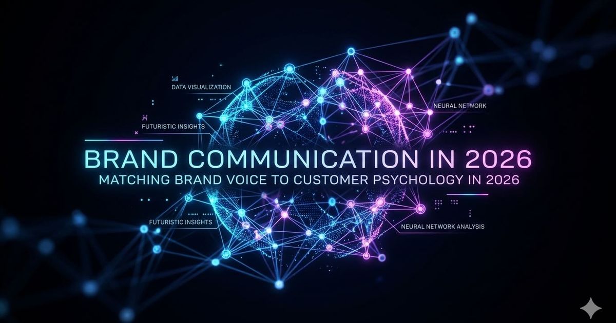 Brand Communication in 2026  - Matching Brand Voice to Customer Psychology in 2026