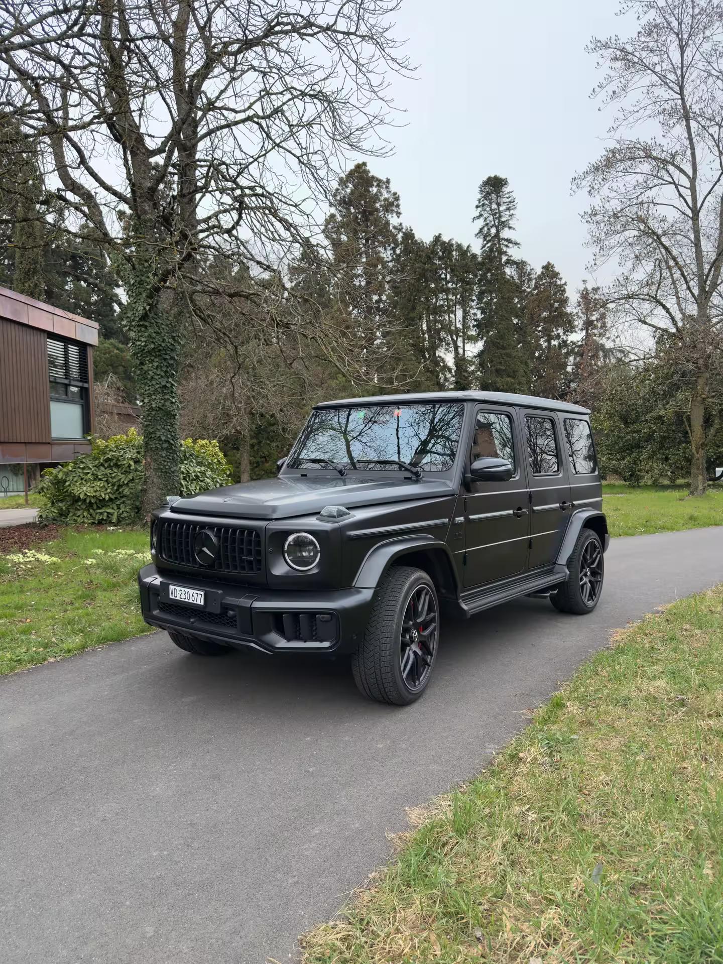 Location Mercedes G63 AMG en Suisse, SUV ultra-puissant et luxueux