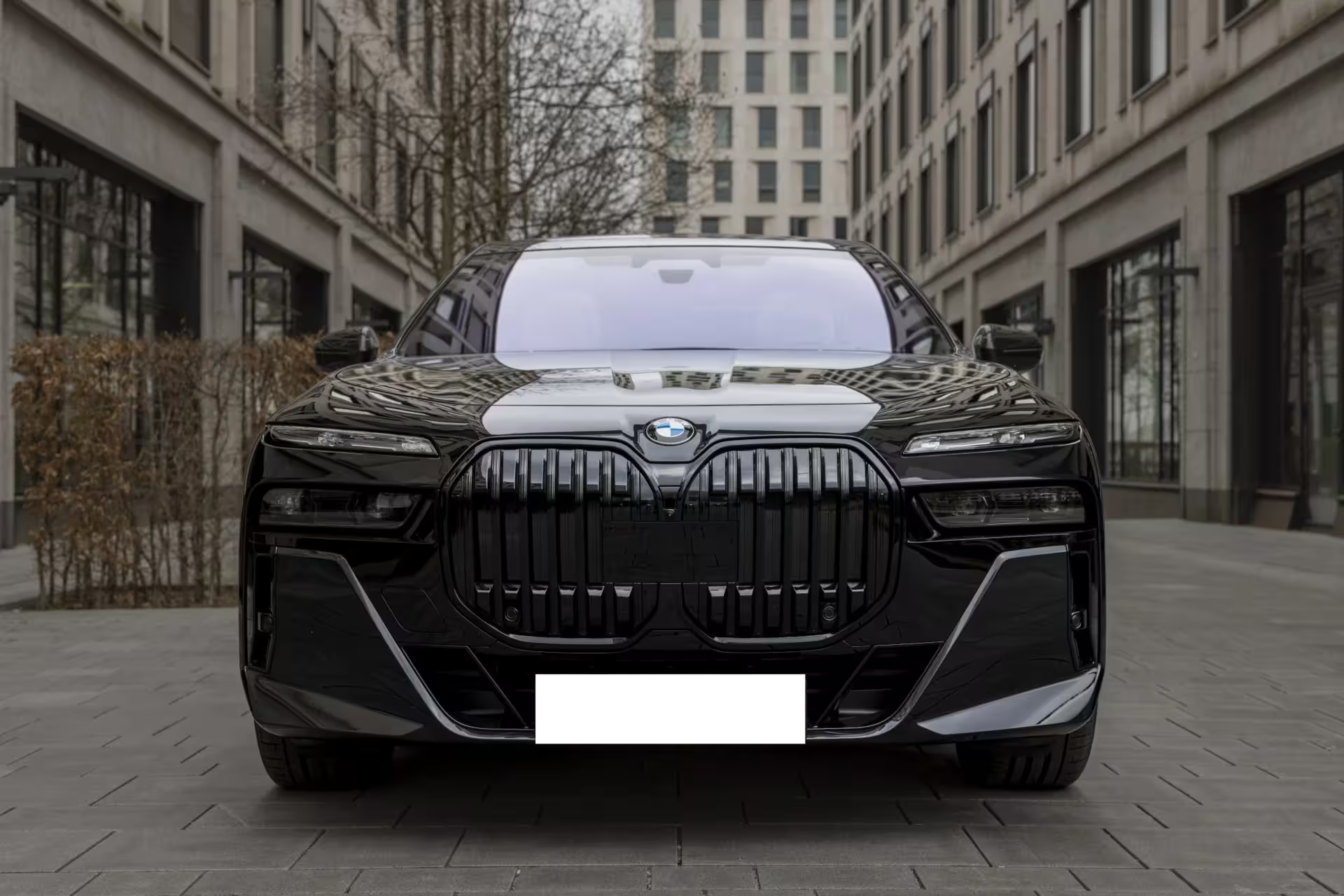 BMW 750 Le xDrive – Calandre BMW Iconic Glow : Une Présence Majestueuse