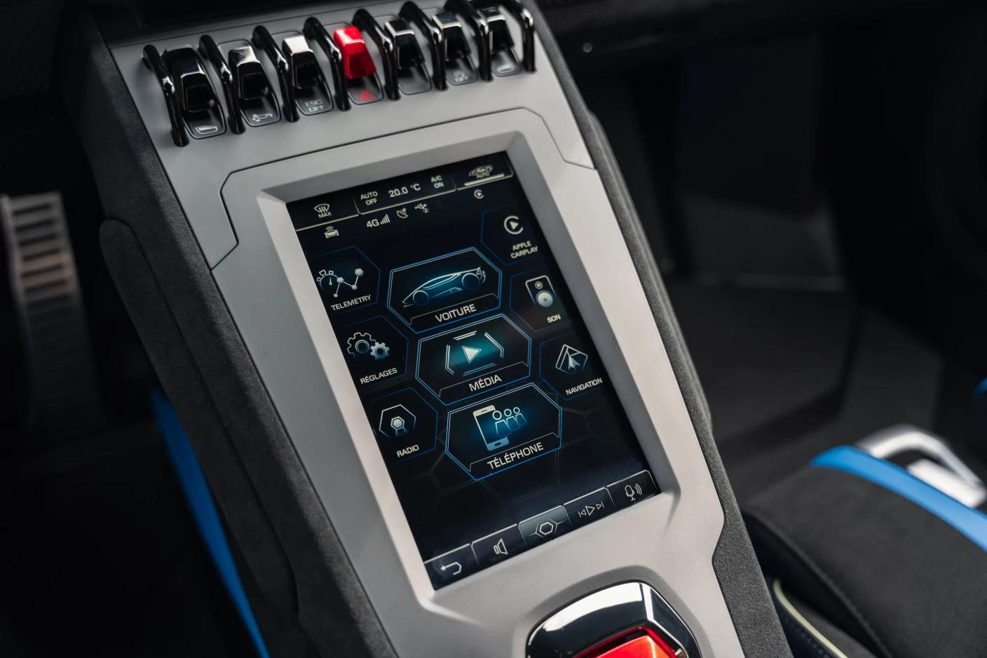Lamborghini Huracan STO – Système de Télémétrie Intégré pour Sessions sur Circuit
