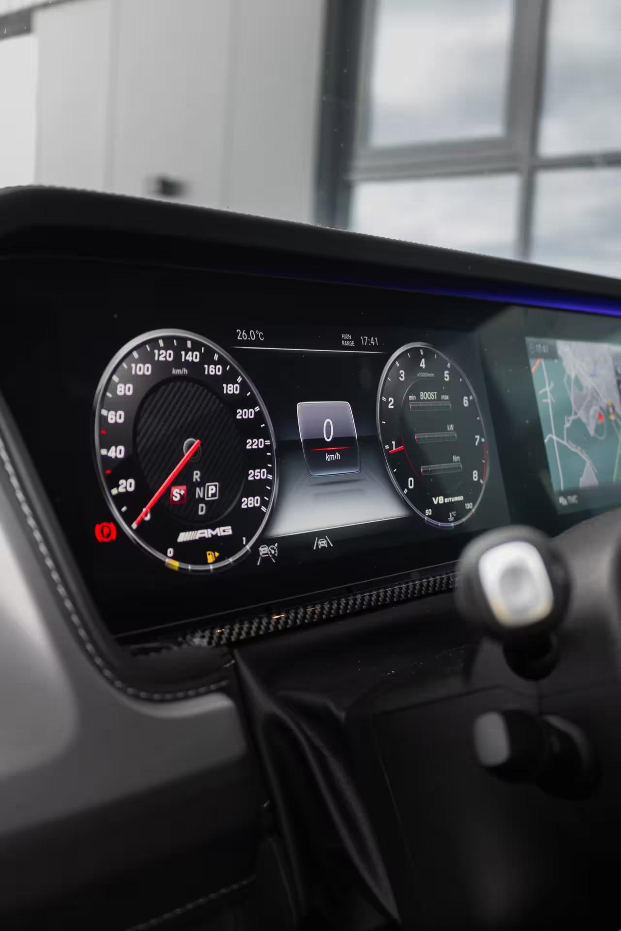 Mercedes-AMG Classe G63 – Une interface digitale harmonieuse