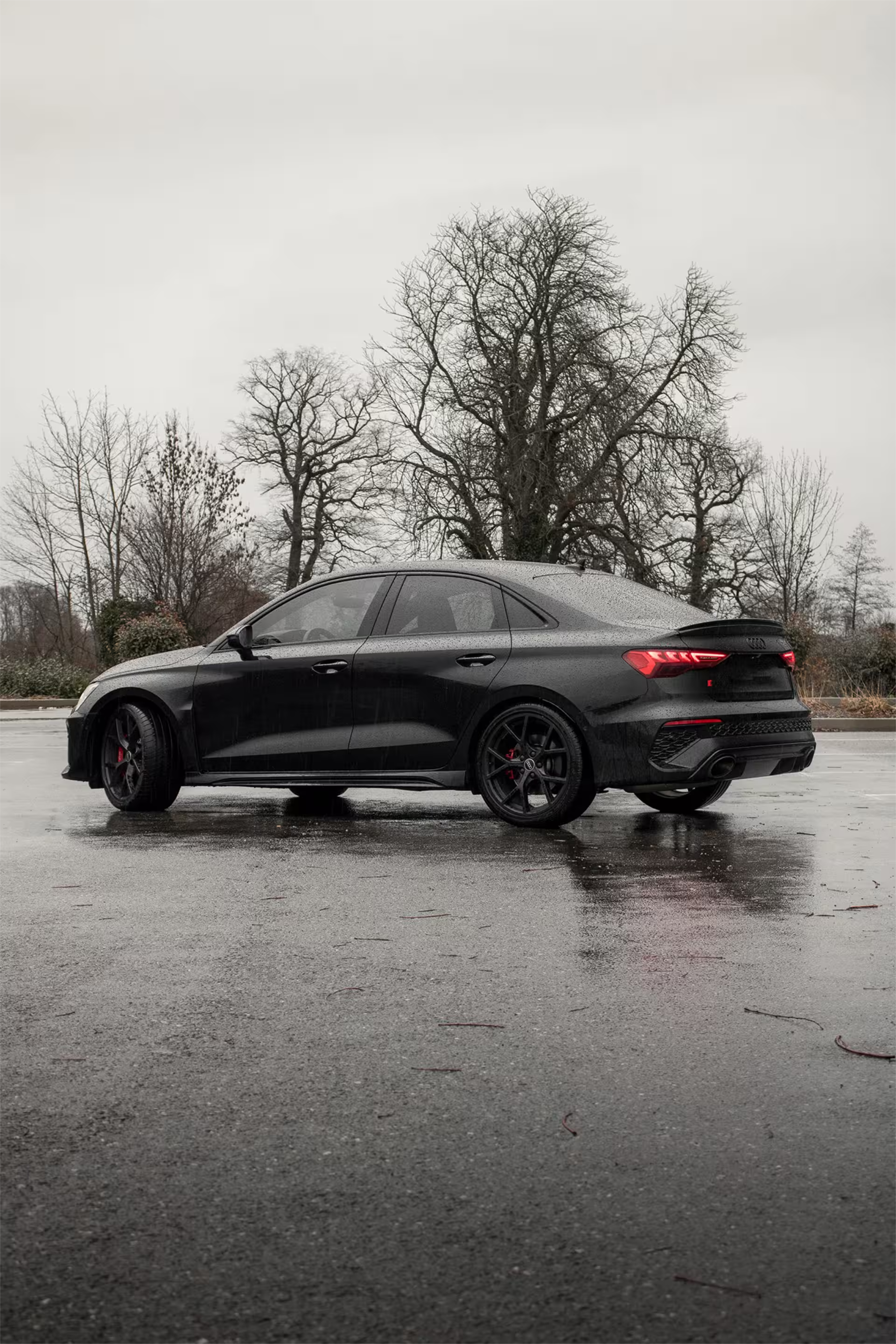 Audi RS3 Sedan vue de profil