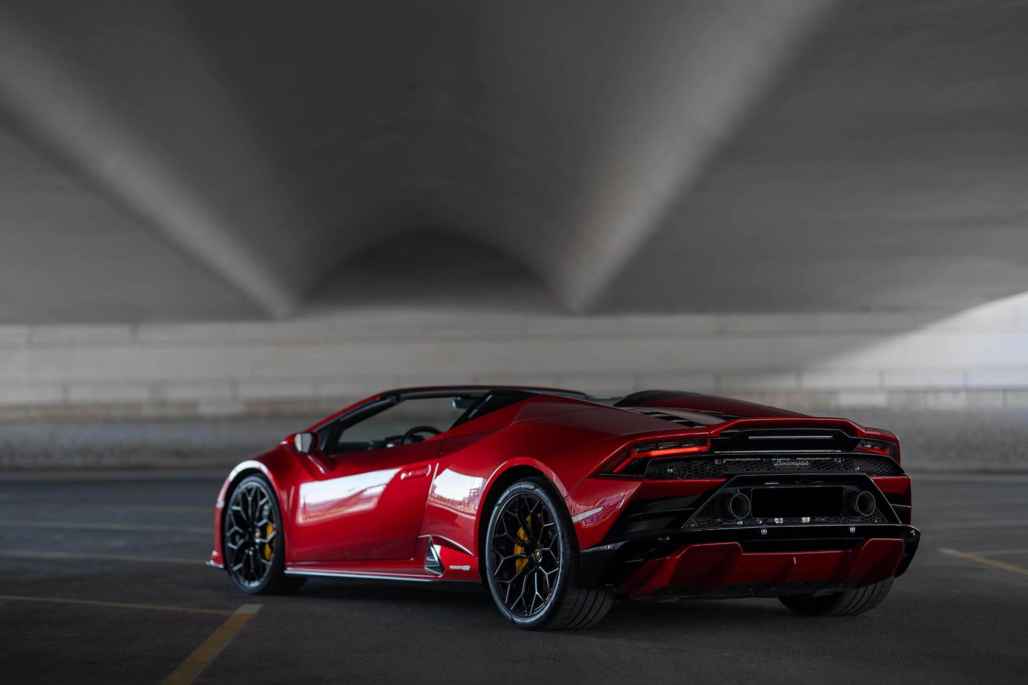 Lamborghini Huracan Evo Spyder – Freins en céramique carbone haute performance