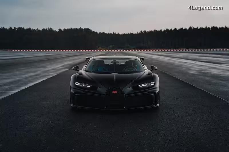 Location Bugatti Chiron à Genève – hypercar de luxe vue de face