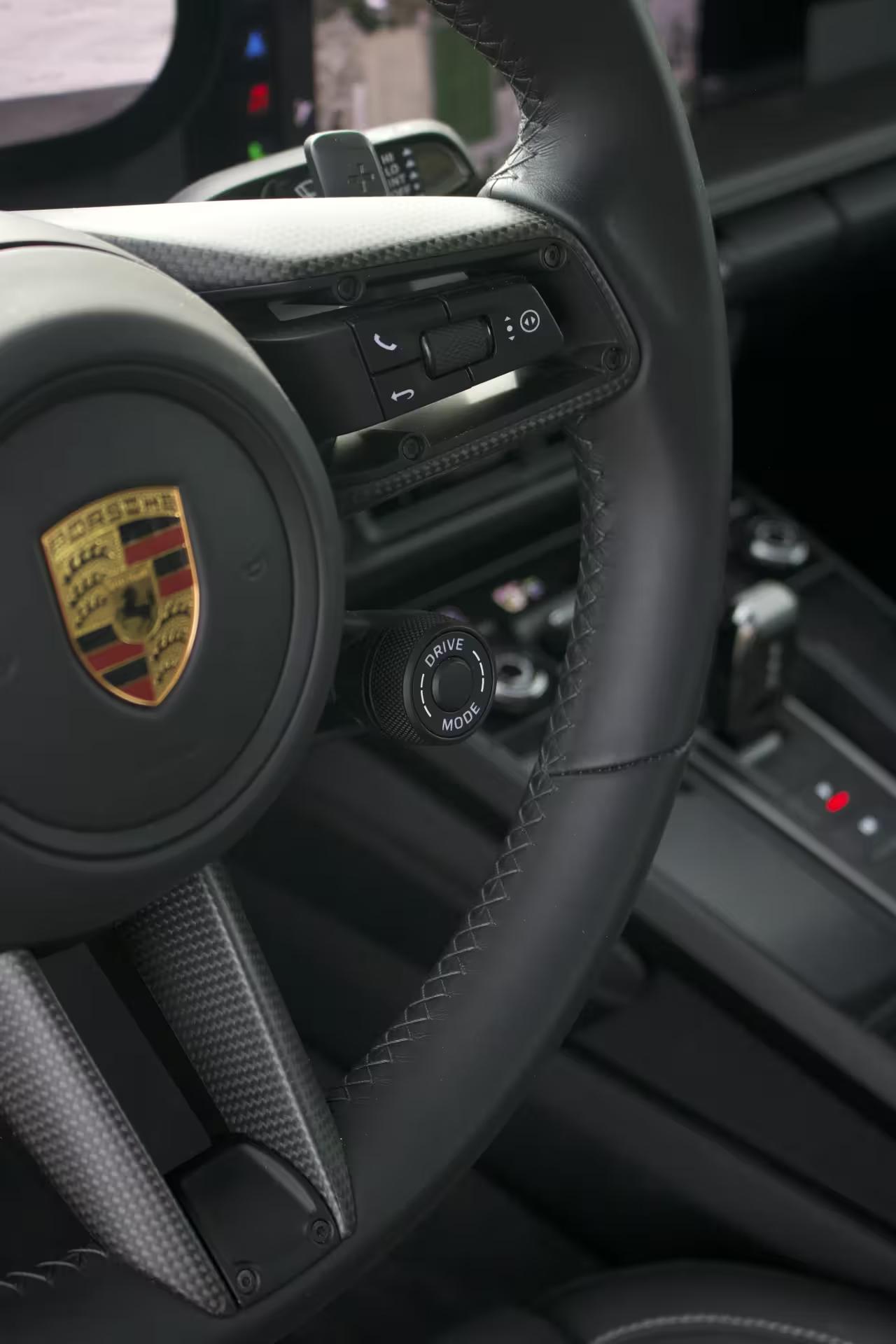 Porsche 911 Carrera 4 GTS – Le sélecteur de mode de conduite pour une expérience sur mesure