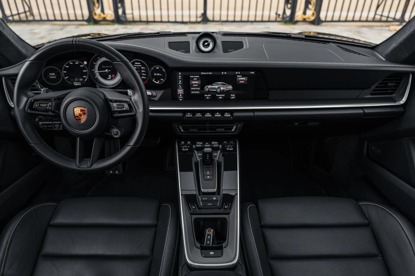 Location Porsche 911 Turbo S : une accélération de 0 à 100 km/h hors norme
