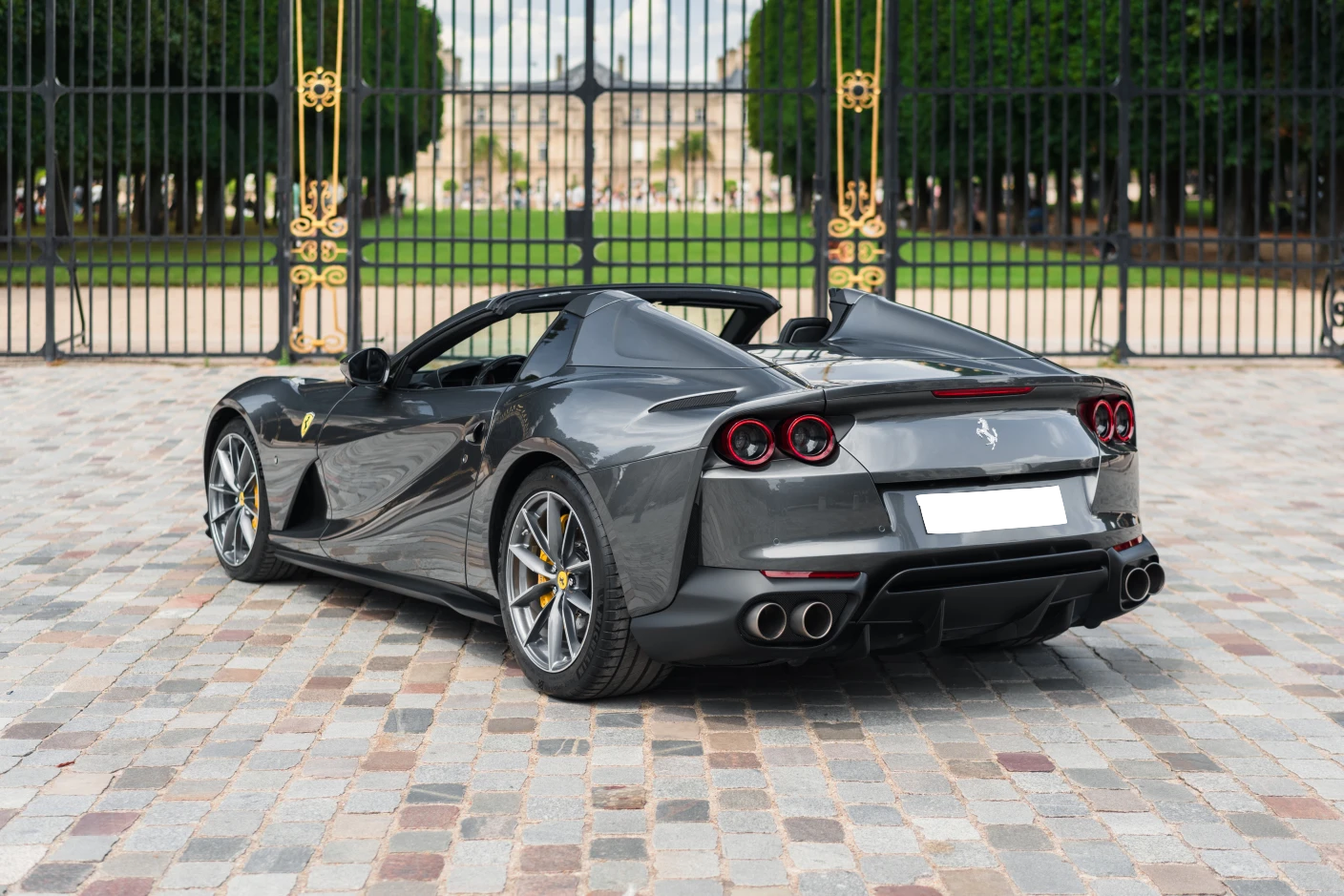 Book a Ferrari 812 GTS rental for an exclusive private photoshoot