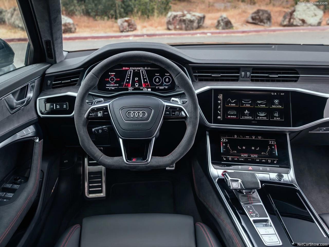 Audi RS6 Performance – Affichage tête haute dédié aux performances