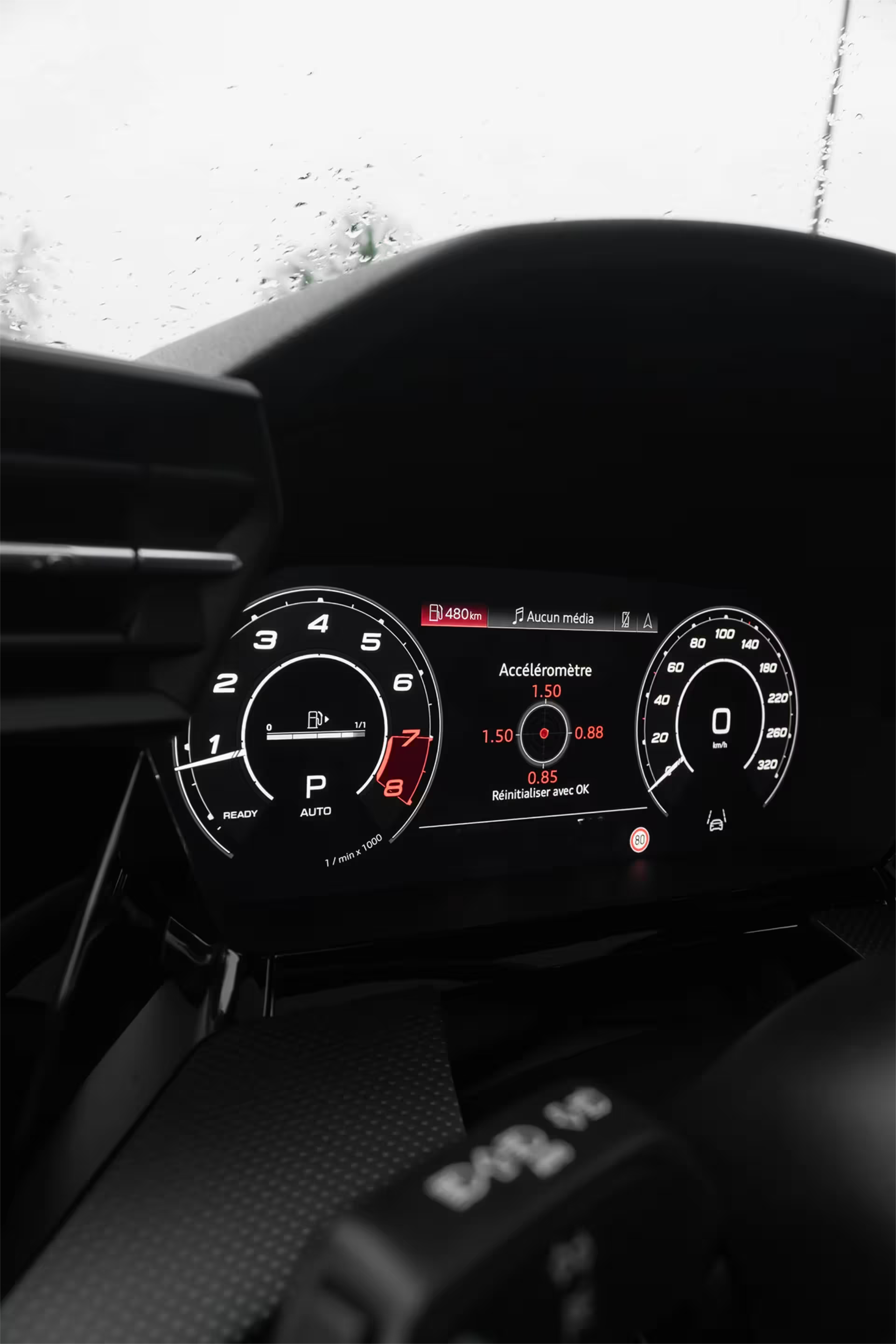 Audi RS3 Sedan – Un cockpit sportif et technologique