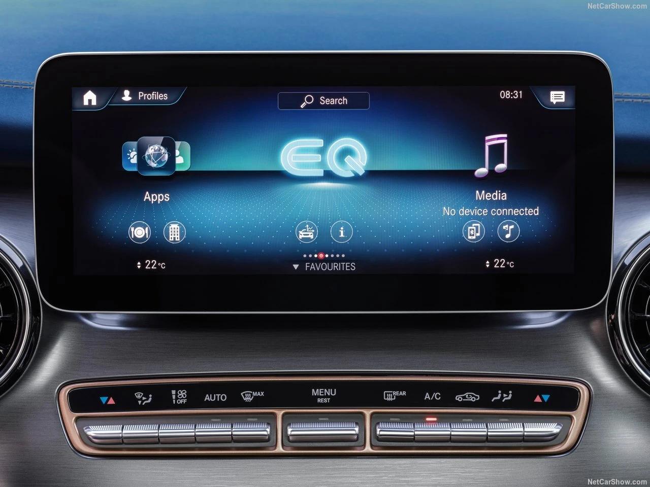 Mercedes-Benz EQV 300 – Interface MBUX