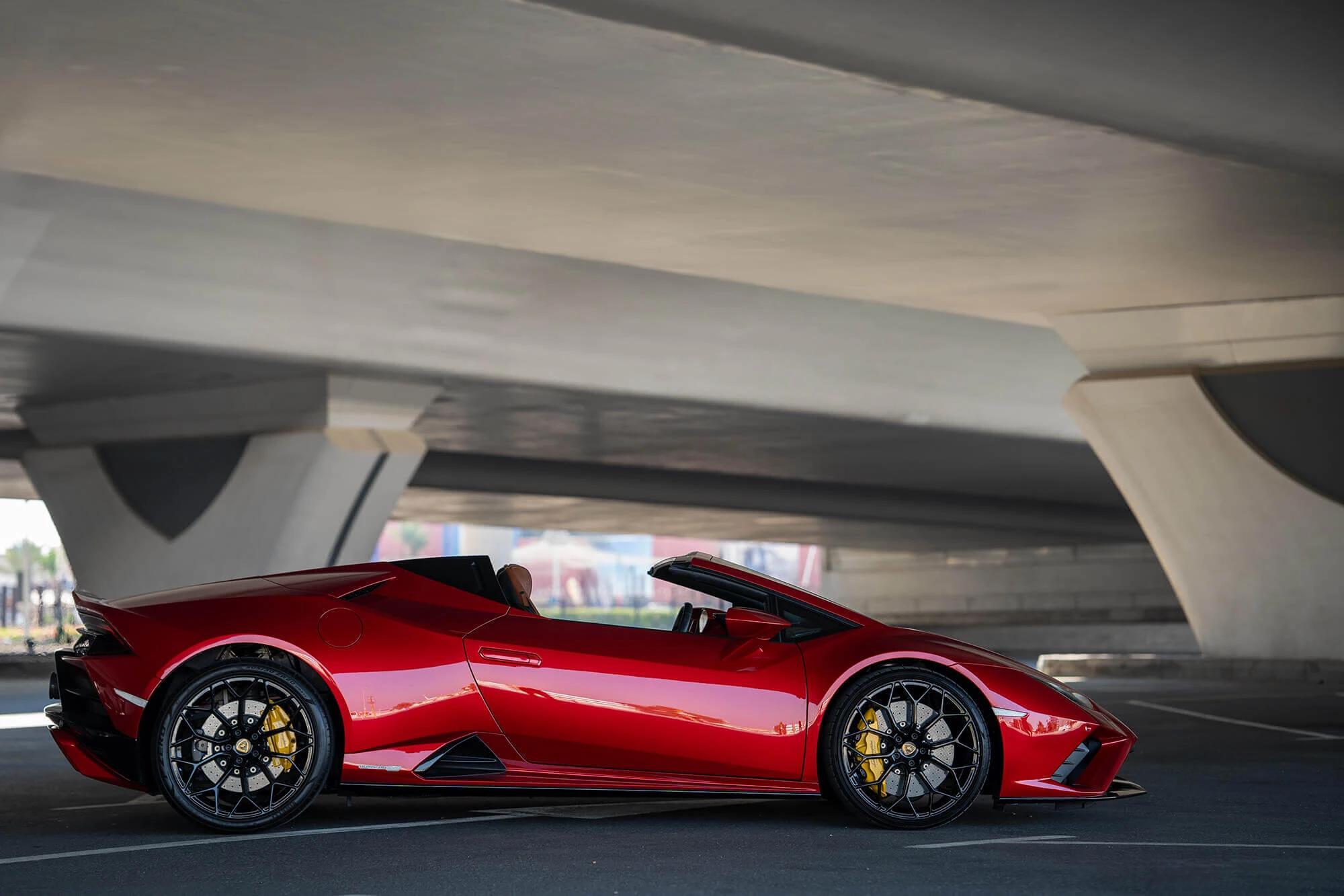 Lamborghini Huracan Evo Spyder – Direction dynamique Lamborghini (LDS) pour un contrôle absolu