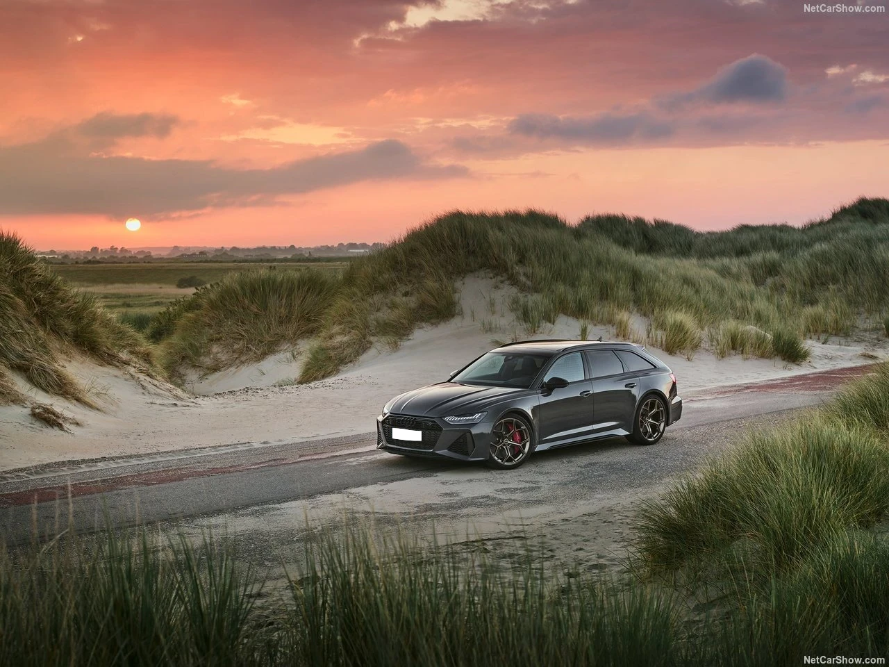 Location Audi RS6 Performance à Genève, break sportif de luxe pour conduite sur route suisse