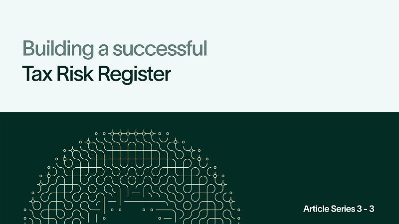 Loctax · Building a successful Tax Risk Register
