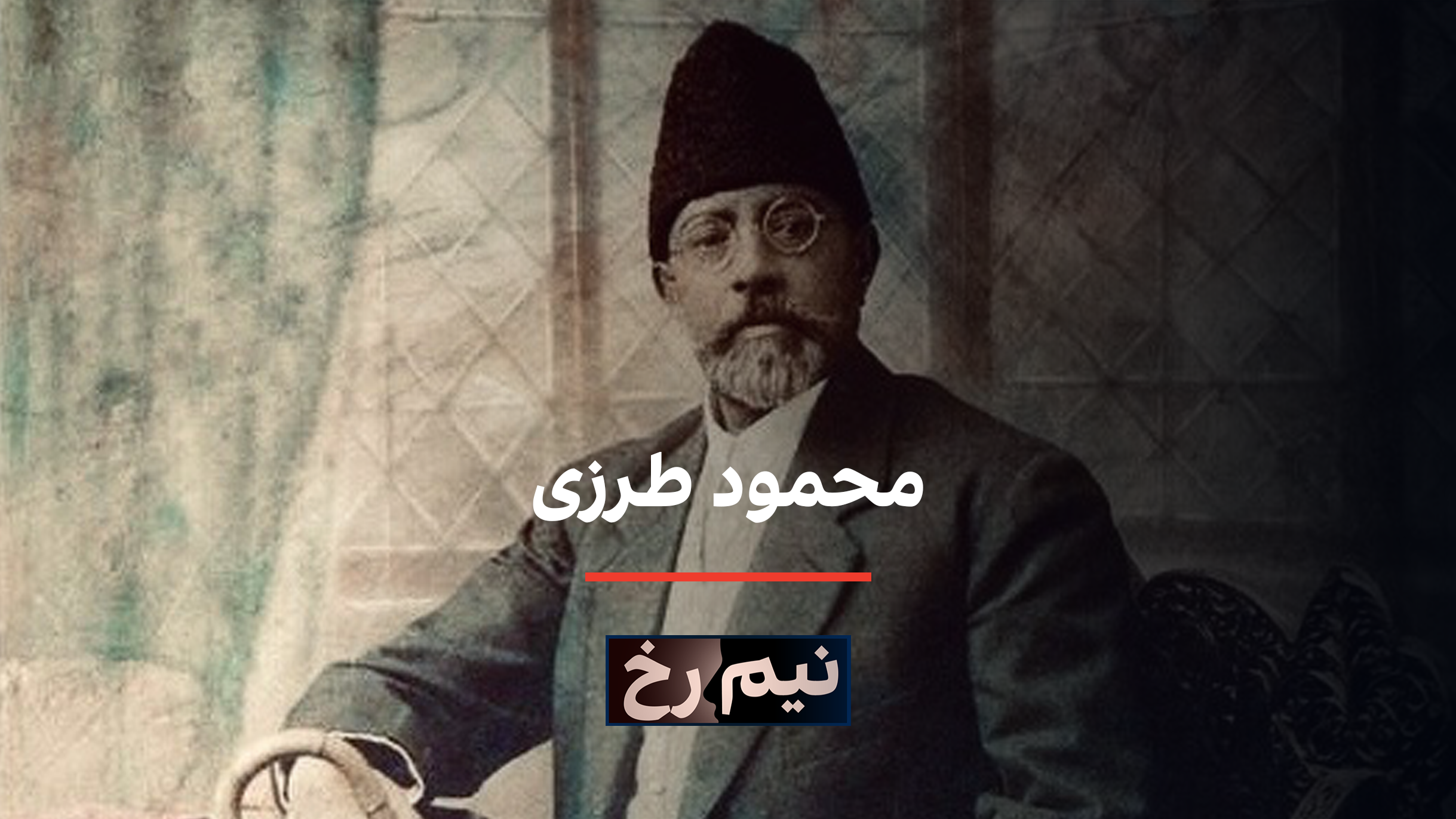 نیم‌رخ - محمود طرزی