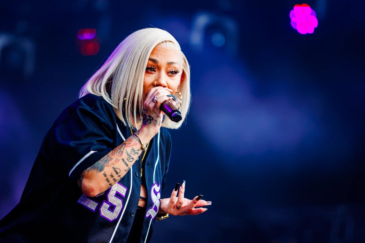 Mutya Buena (Sugababes) performing on Mayhem at Hullabaloo 2025.