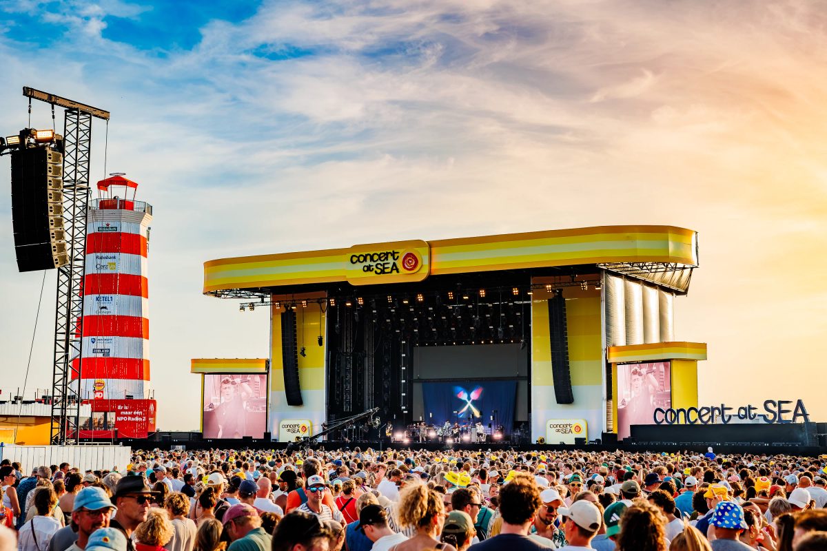 Chef’Special tijdens het optreden op Zeeland bij Concert at SEA 2026.