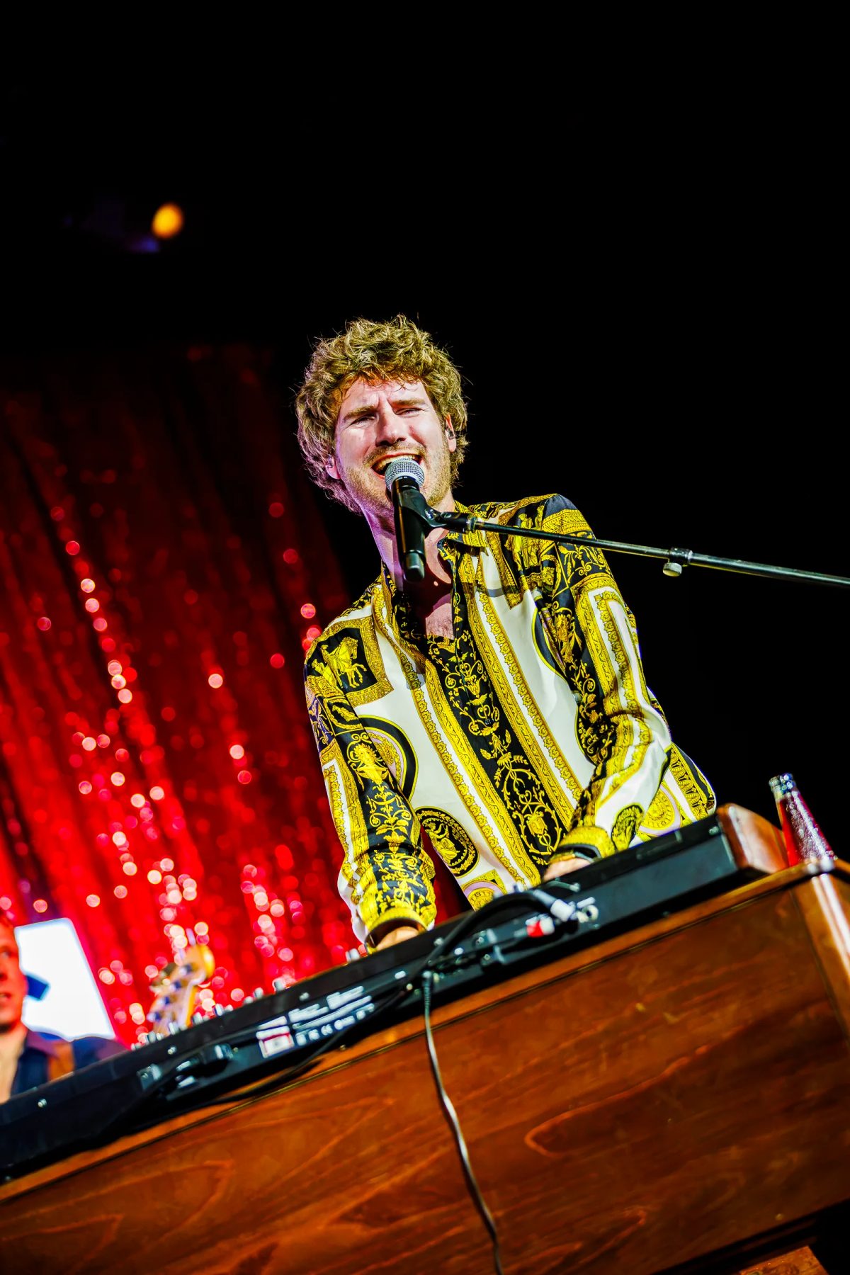 Thijs Boontjes tijdens het optreden op Go-Tan Stage bij Appelpop 2026.