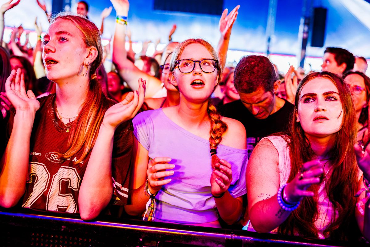 Sfeerbeeld tijdens Appelpop 2026.