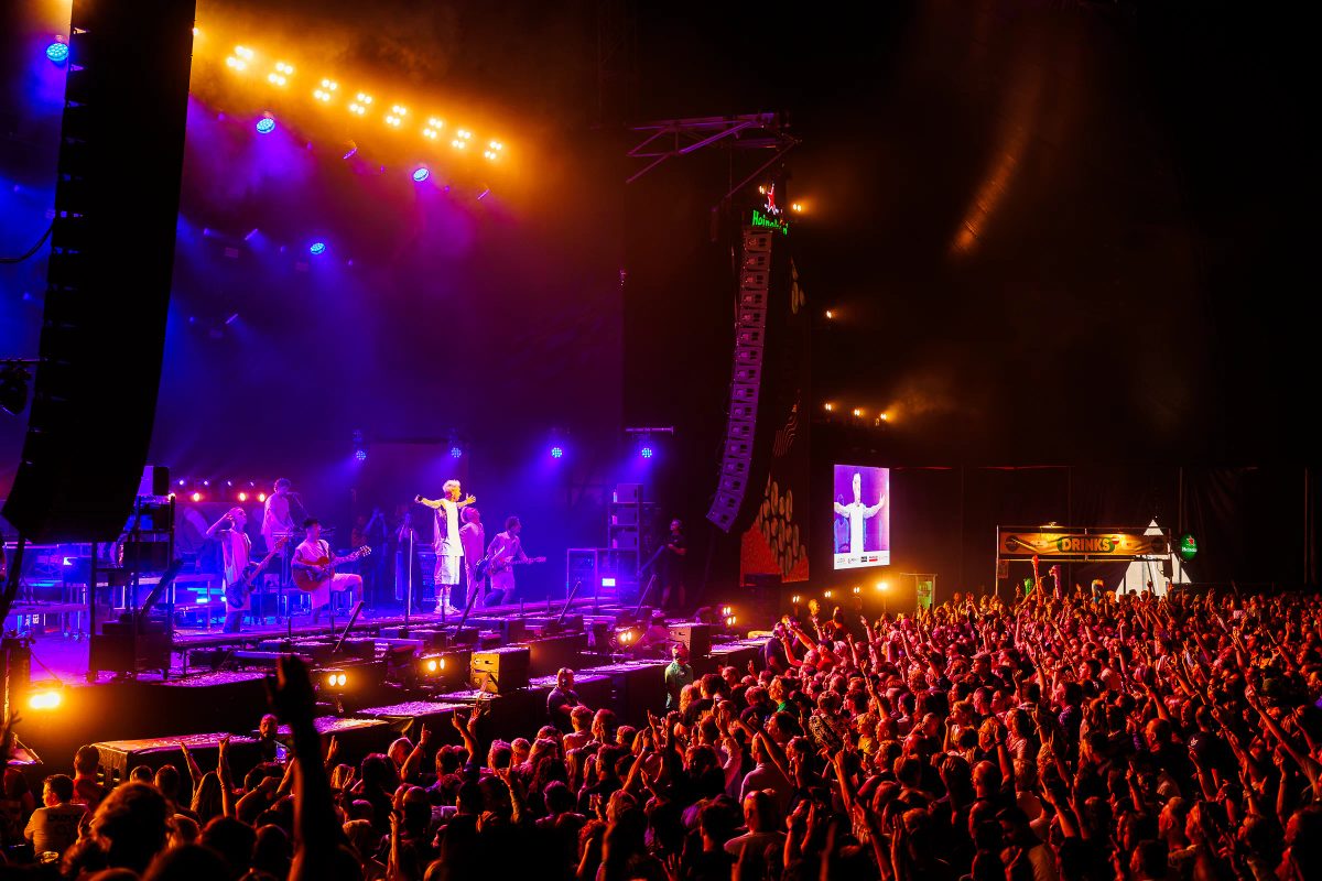 The Dirty Daddies tijdens het optreden op Mainstage bij Appelpop 2026.