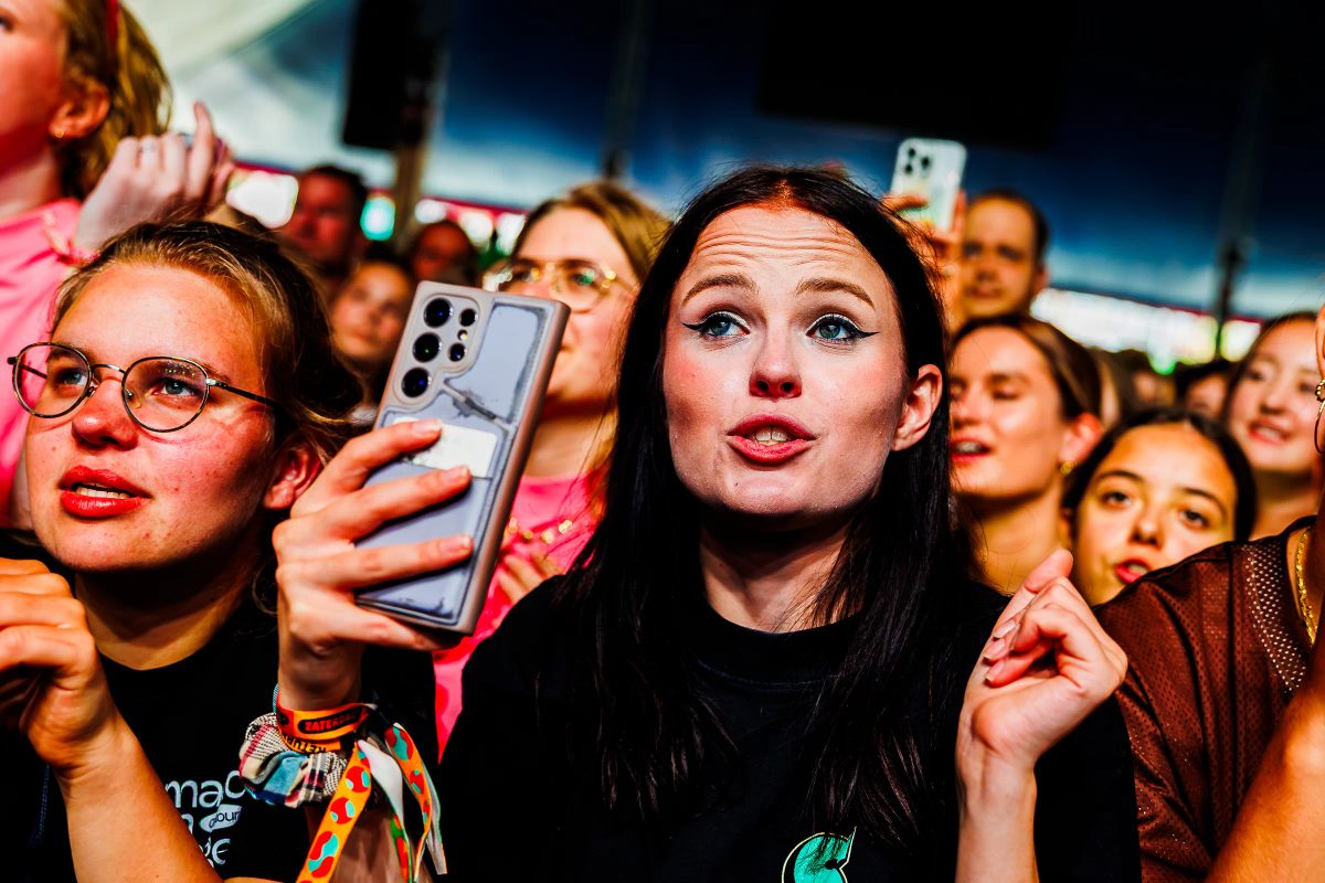 Festivalpubliek tijdens Appelpop 2026.