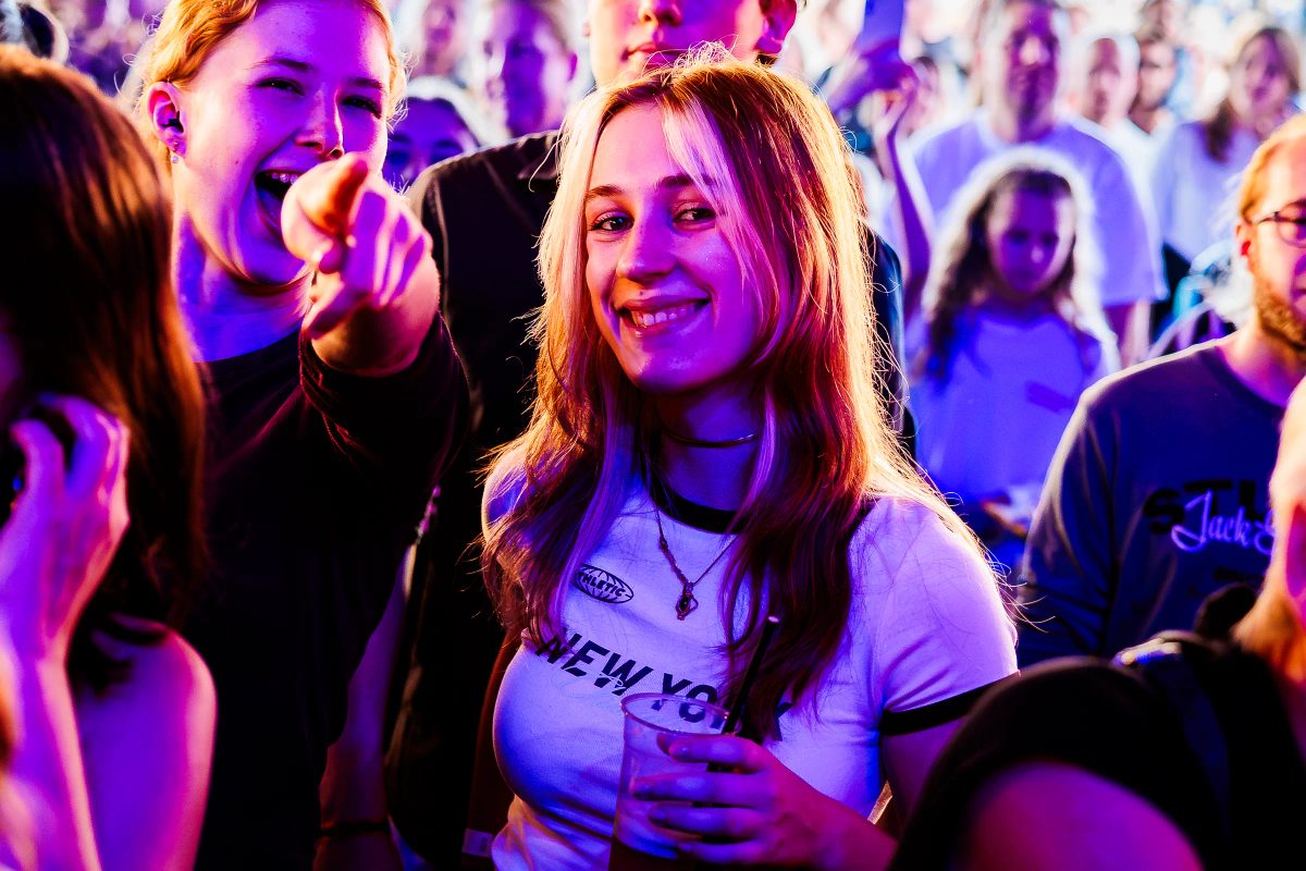 Sfeerbeeld tijdens Appelpop 2026.