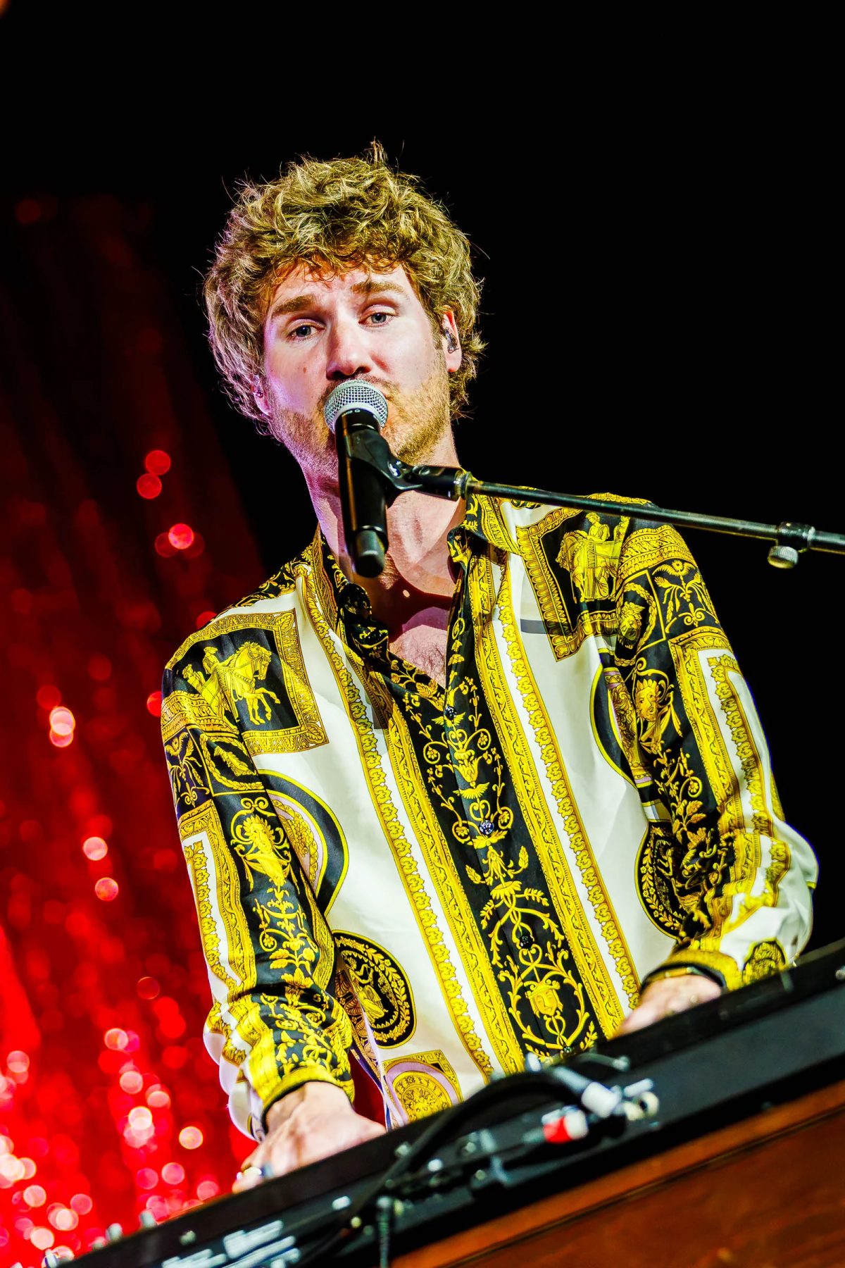 Thijs Boontjes tijdens het optreden op Go-Tan Stage bij Appelpop 2026.